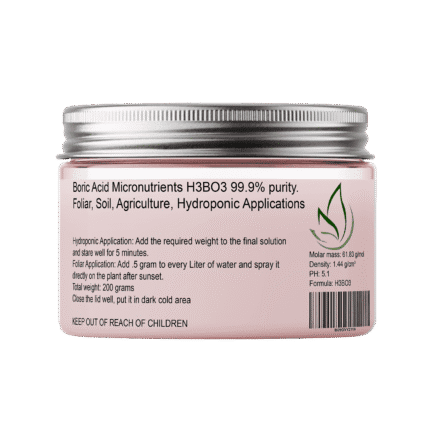 Boron Hydroponic Nutrient | Essential Micronutrient for Plant Growth in UAE