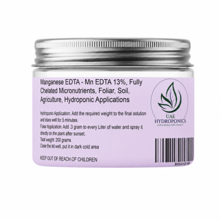 Manganese EDTA 13% Chelated Manganese Micronutrient Hydroponics UAE UAE Hydroponics