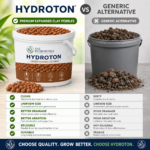Hydroton Expanded Clay Pebbles Comparison Hydroponics Growing Media Dubai UAE Hydroponics