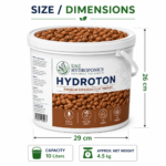 Hydroton Clay Pebbles Size Dimensions Guide Hydroponics UAE Hydroponics
