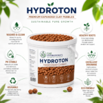 Hydroton Clay Pebbles Infographic Benefits Hydroponics Aquaponics UAE Hydroponics