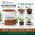 Hydroton Clay Pebbles Instructions How to Use Hydroponics UAE Hydroponics