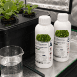 MaxGrow hydroponic nutrient solution measurement and mixing guide, UAE Hydroponics
