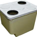 Dutch Bucket with Two-Hole Lid for Hydroponics