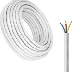 3-Core Electrical Cable — 13A Copper Wire