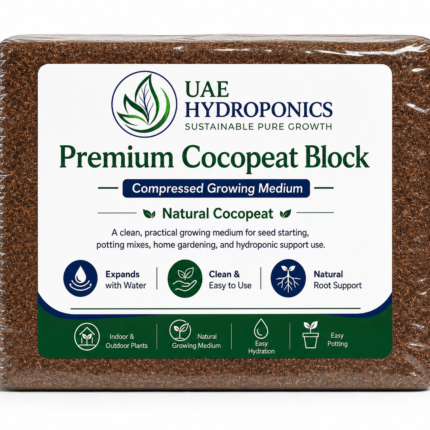5kg Coco Peat Block — Low EC Growing Medium