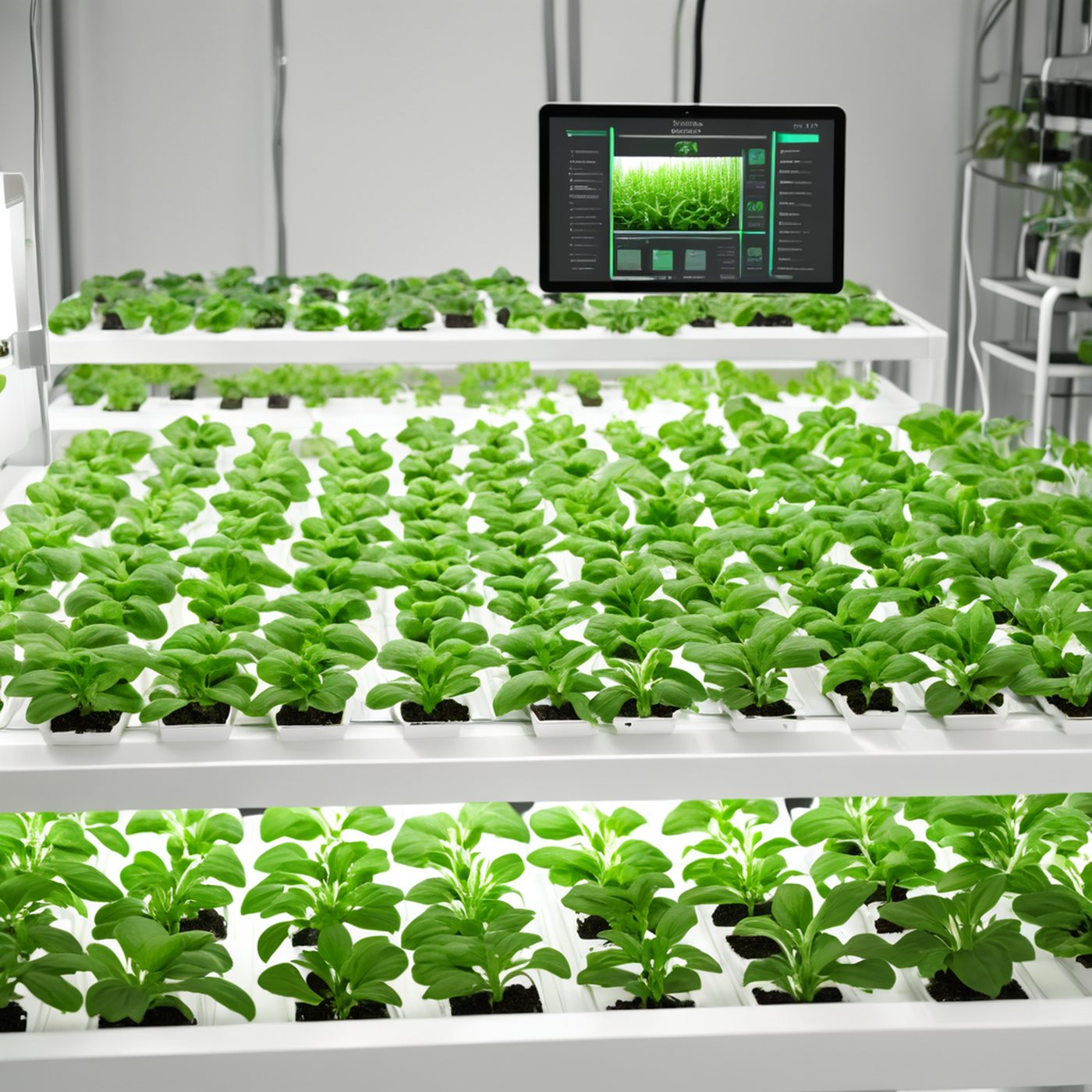 AI Hydroponics UAE: Smart Sensors for pH, EC, Water Level and Cameras