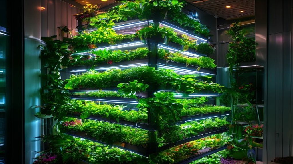 Vertical Farming UAE — How to Build a Vertical Hydroponic Garden in Dubai